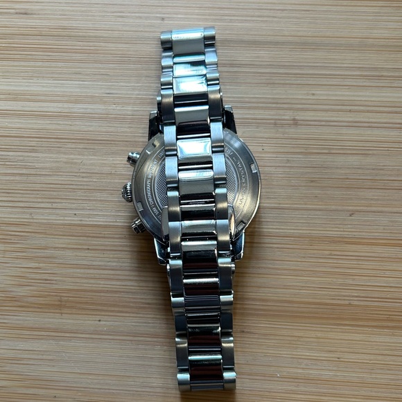 S Coifman MoonPhase Watch With 32mm White Perl Face & Silver Bracelet - Picture 3 of 6